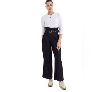 BDG Karina‎ Belted Paperbag Jean Black Size 24